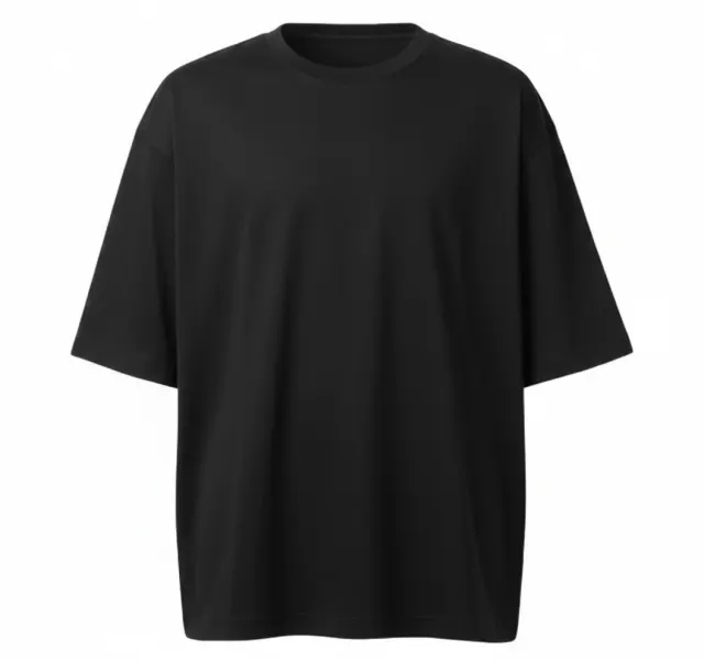 Oversize Sıfır Yaka Tişört
